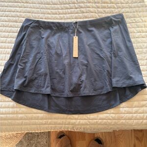 SKIMS Mini Skort in Graphite grey